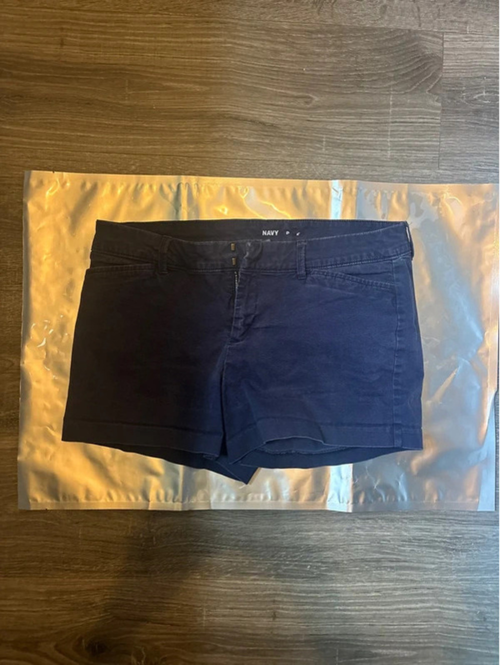 Old Navy, navy blue pixie shorts size 6 regular